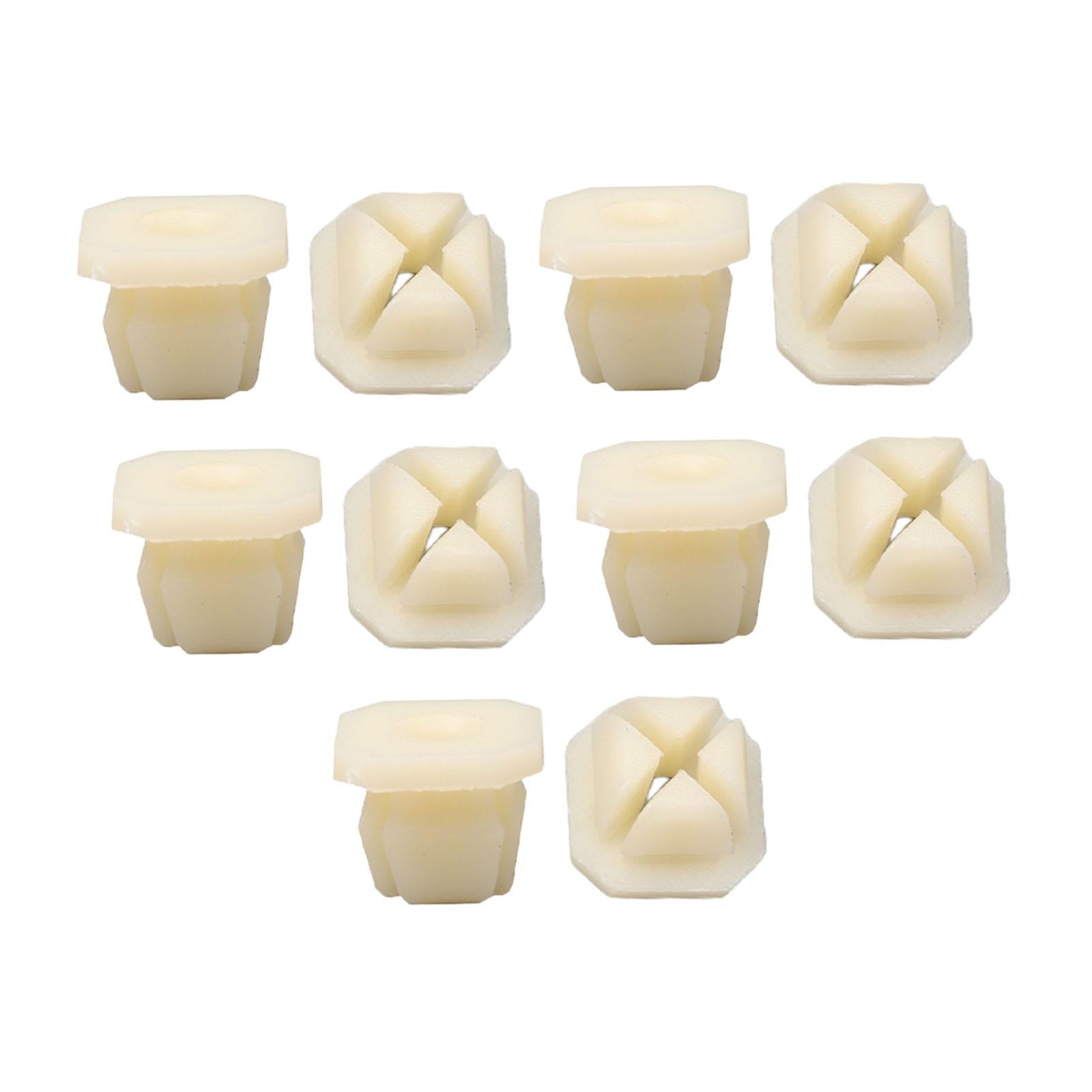 10x Interior Trim Clips Nylon 347347 for GM Multifunctional Replacement