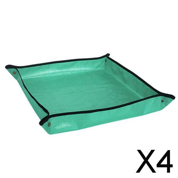 4xSucculent Plant Garden Transplanting Pad Fairy Garden Potting Mat 68cm×68cm