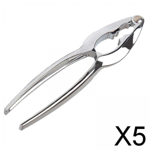 5xNut Openers Portable Reusable Walnut Plier Opener for Restaurant Bar Kitchen 75g