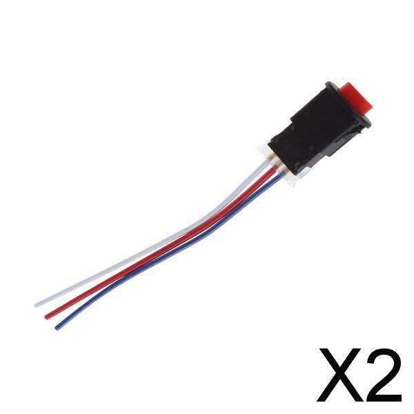 2xMotorcycle Hazard Light Switch Double Flash Reliable performance
