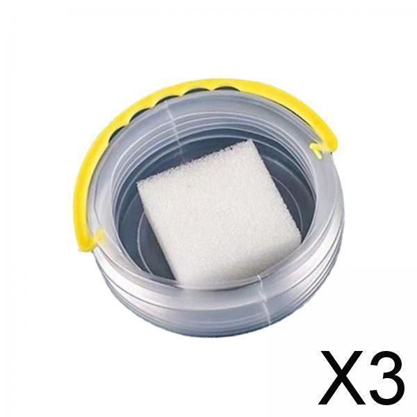 3xPaint Brush Wash Bucket Foldable Paint Brush Washer Water Barrel with Handle S