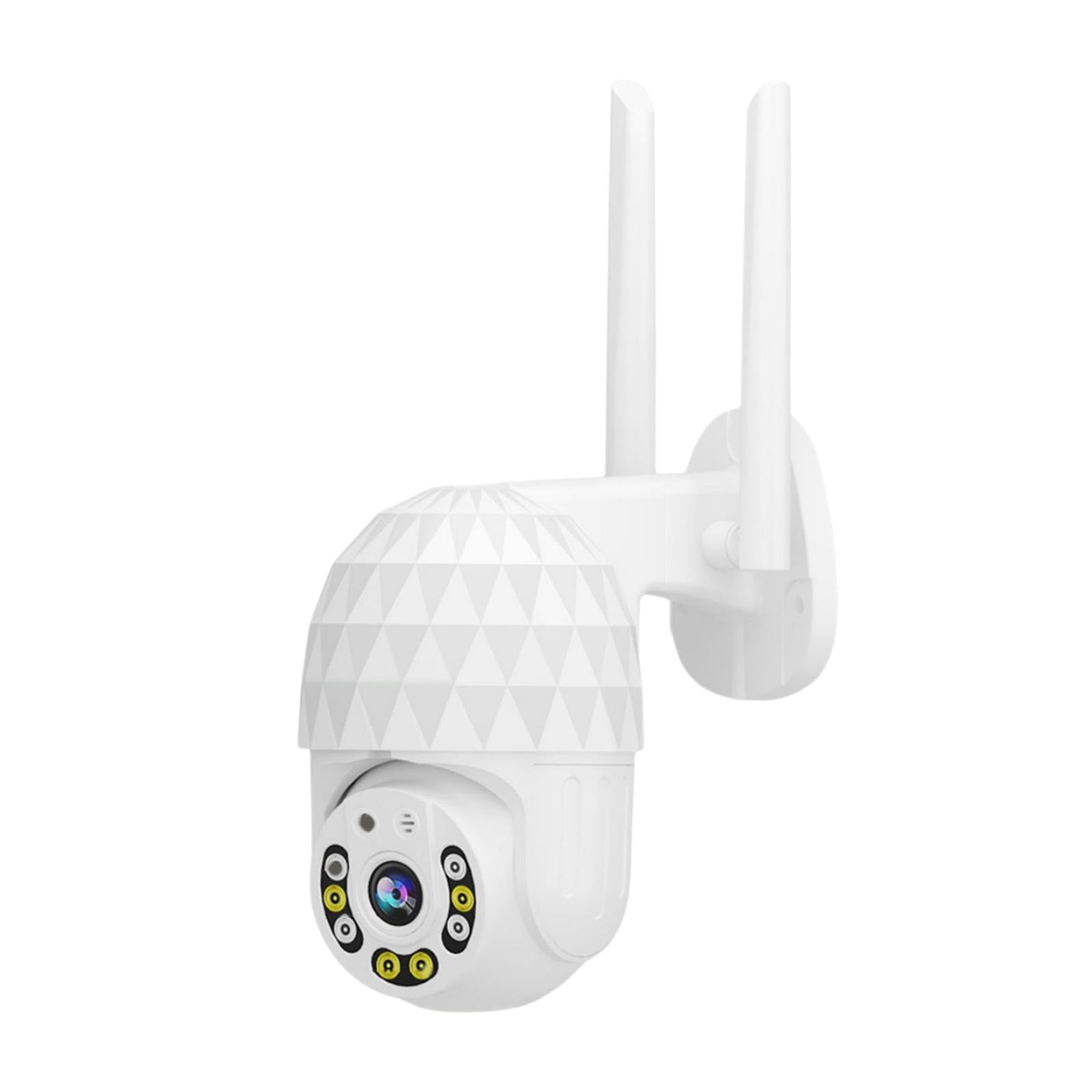2MP WiFi IP Camera 1920x720 HD Waterproof Motion Detection for Home White