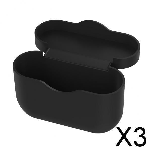 3x Silicone Protective Case Cover For Sony WF-1000XM3 Earphone black