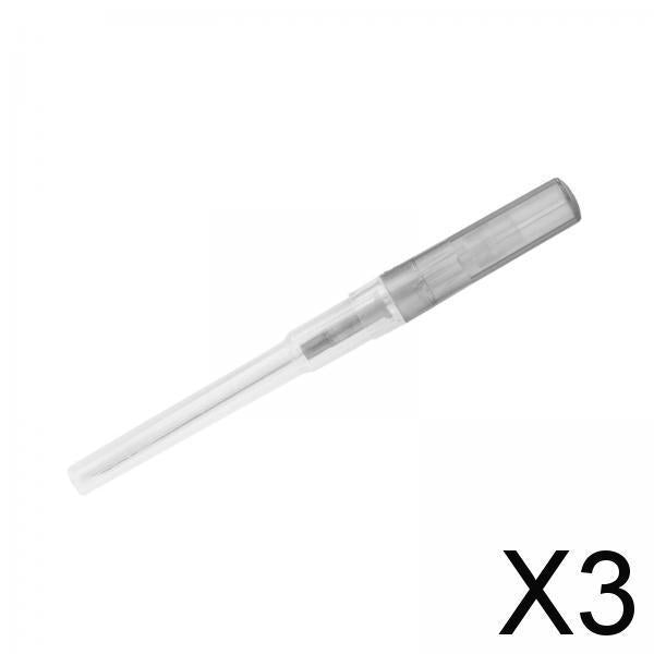 3xBody Piercing Needles for Belly Navel Piercings Tattoo Piercings Tool grey