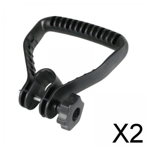 2xTrimmer Handle Bar Replacments Cutter Handle for Trimmer Lawn Accessory Black