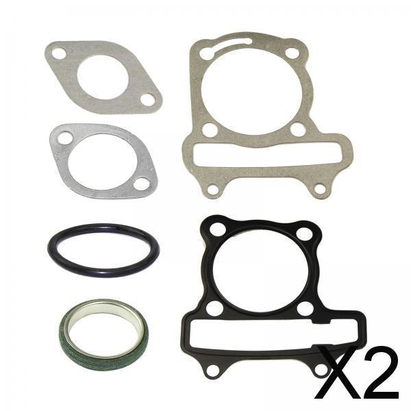 2xHead Cylinder Gasket Set for GY6 150cc ATV, Go Kart & Moped Scooter
