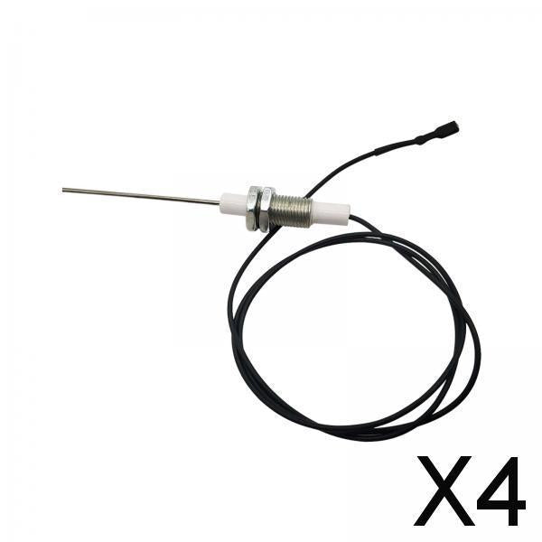 4xSpark Ignitor Ceramic Electrode Assembly Replacement for Grill Stove Oven