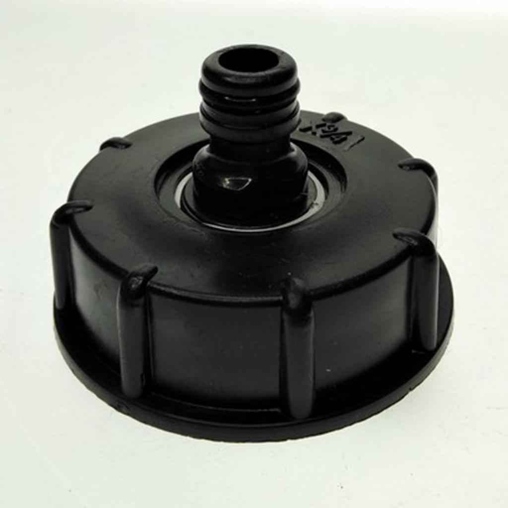 Water Tank Connector Bulkhead Tank Fitting, (2inch to 1/2inch) IBC Tote Tanks Drain Adapters - Coarse Thread