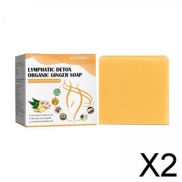 2xNatural Soap Face Scraping Moisturizing Body Health Massage for Women Gift
