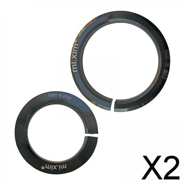 2xBike Headset Sealing Spacer Bike Headset Base for Mountain Road Bikes