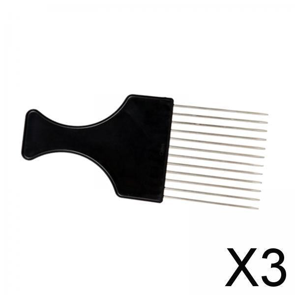 3xAmerican Comb Hairdressing Tool Detangle Wig Hair Styling Home Use Type 1