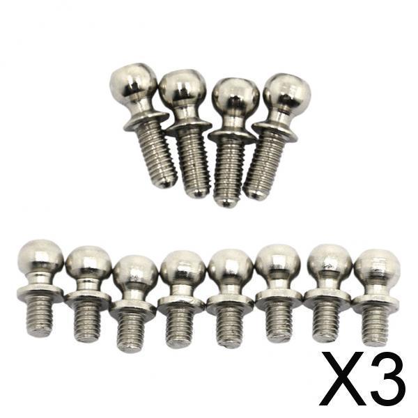 3xRC Car Ball Head Screw for Wltoys 144001 124016 124017 124018 124019 Adults