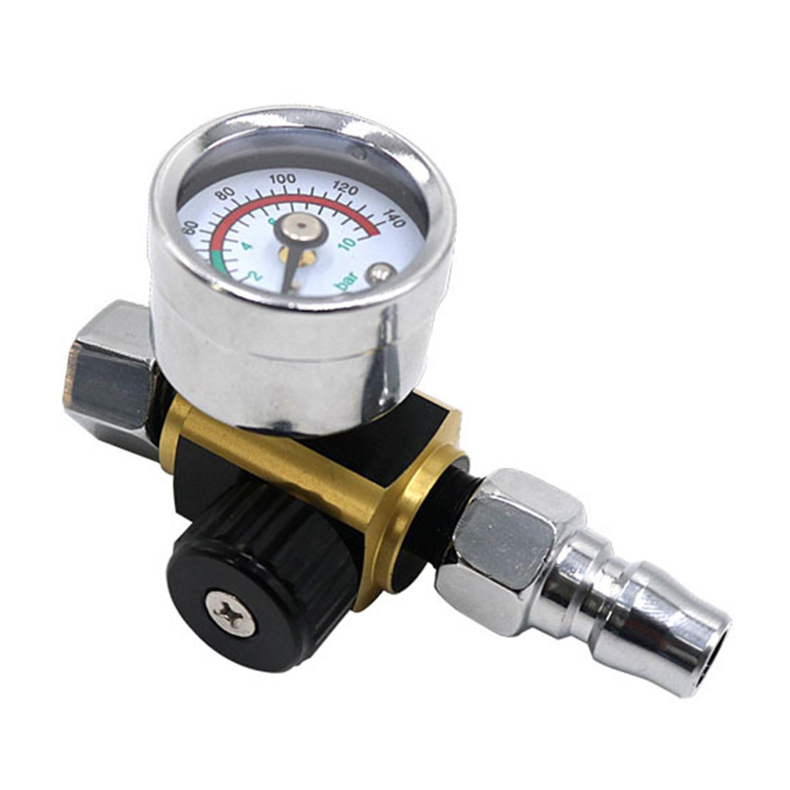 Paint Sprayer Air Pressure Regulator 1/4inch for Pneumatic Tool Compact