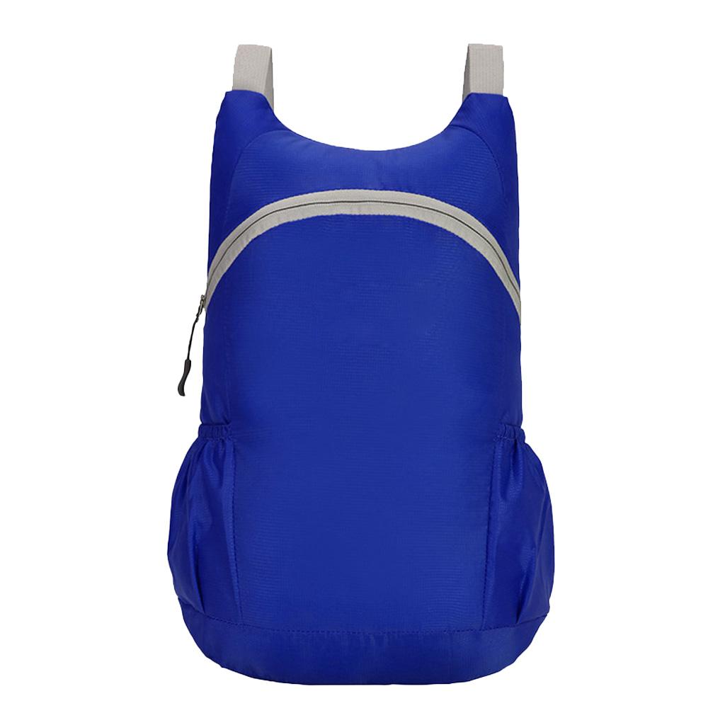 18L Lightweight Packable Backpack Waterproof Travel Hiking Daypack blue
