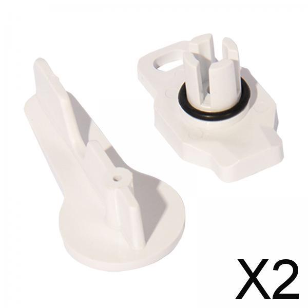 2xPlastic Manhole Hatch Cover Fast Boat Floor Deck Cover Latch Lock Part
