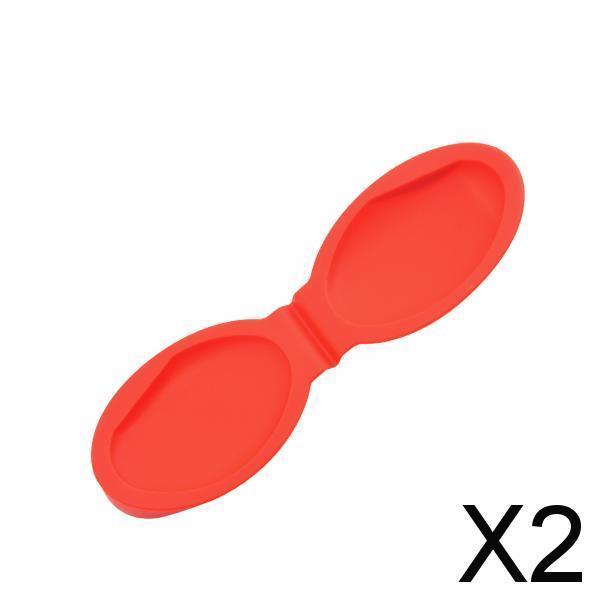 2xSilicone Oyster Shucking Hand Clip Shellfish Opener Tool Hand Protector Red