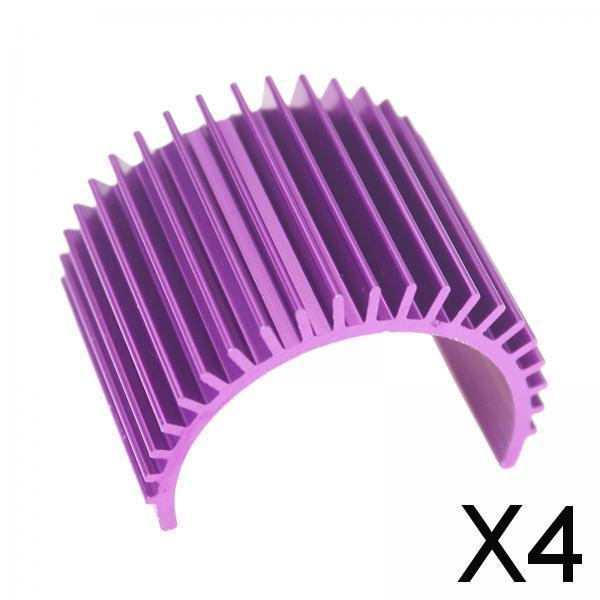 4x1/18 Scale WLtoys a959b 12428 124019 Motor RC Heatsink Heat Sink Purple