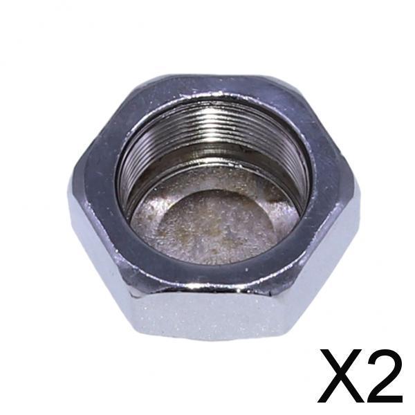 2xFork Steering Stem Nut Caps Motorcycle Replacement for Honda Crf XR 50 M22