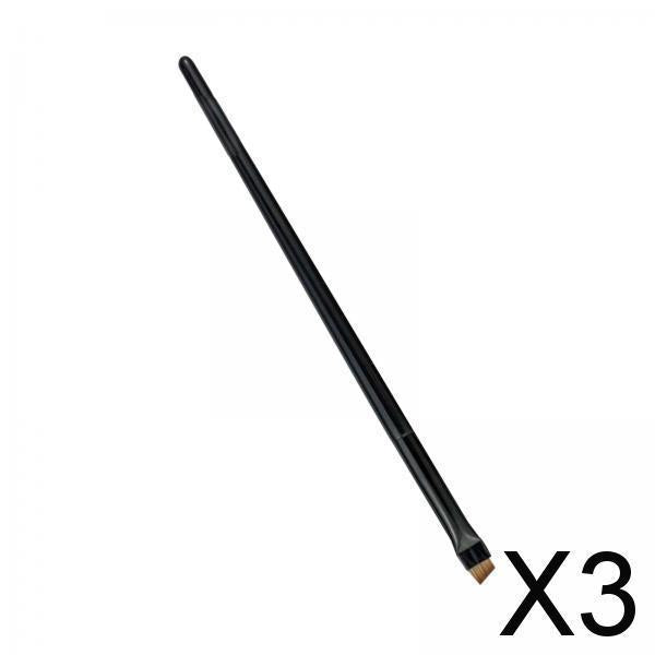 3xEyeliner Brush Winged Liner Brush Beauty Cosmetic Tool for Home salon Angled brush