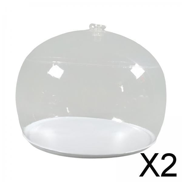 2xInflatable Kids Hat Shaper Hat Holder Hat Display Rack for Wardrobe Storage White