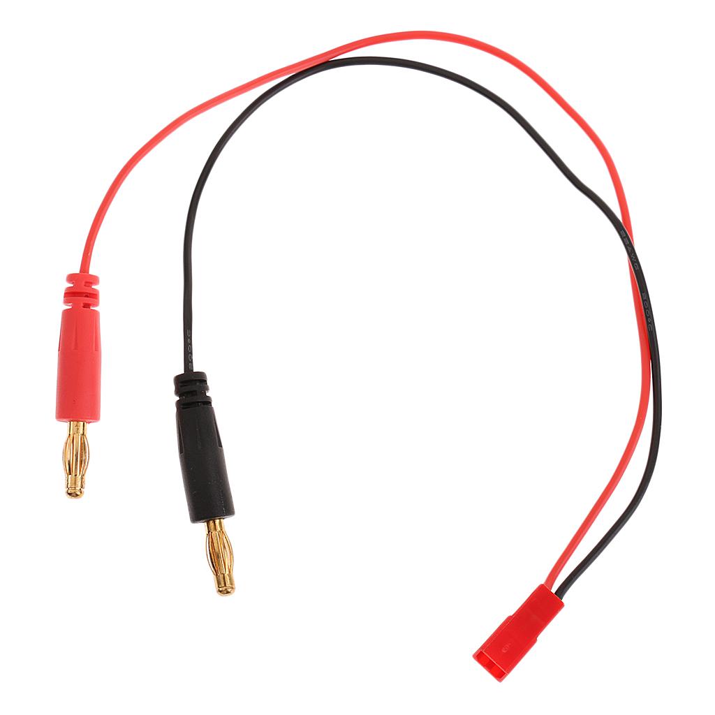 3x25cm JST to 4.0 Banana Plug Balance Charge Cable for RC Quadcopter Aircrafts