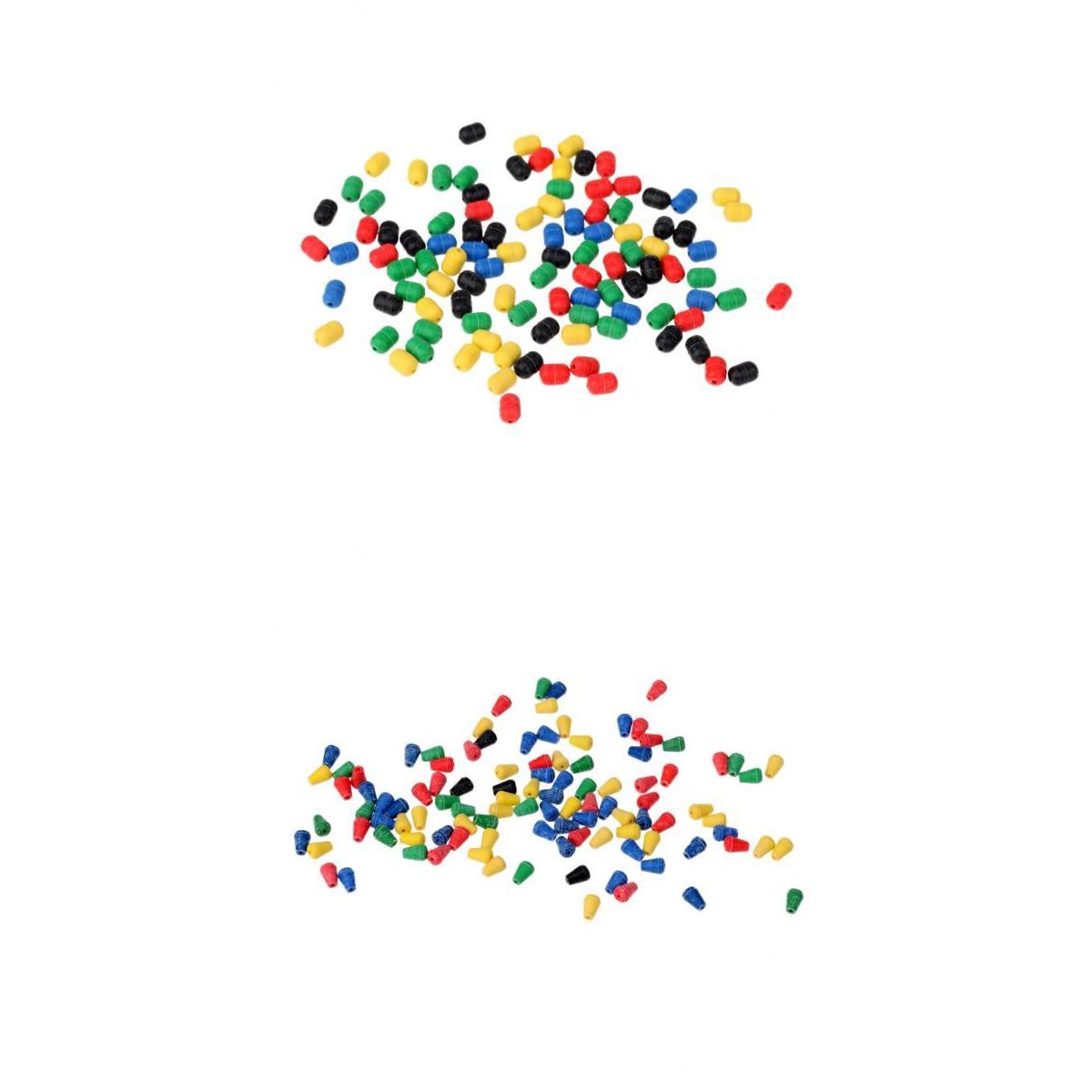 200Pcs Carp Bait Soft Beads Sea Fishing Lure Floating Tackles Cylinder Cone
