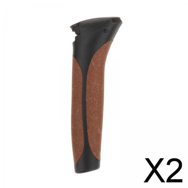 2xTrekking Rod Handle Replacement Outdoor Activities Mountaineering Crutch Style E