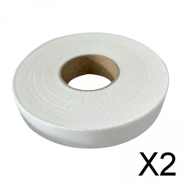 2xFabric Fusing Hemming Tape Cloth Tape Fabric Tape Patching Iron on Hem Tapes 1cmx50m