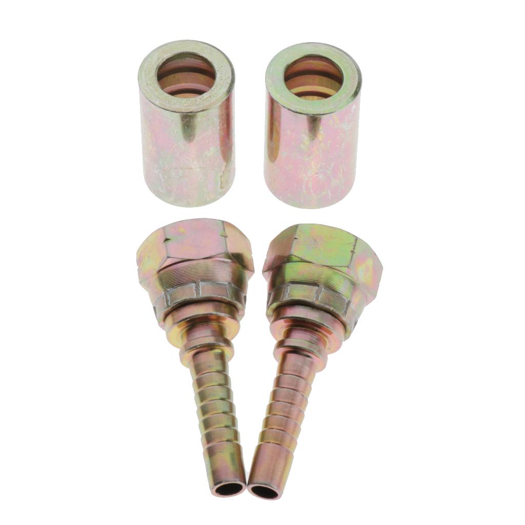 Pressure Washer Steel Pipe Fitting Pressed Joints G Female 9.5mm