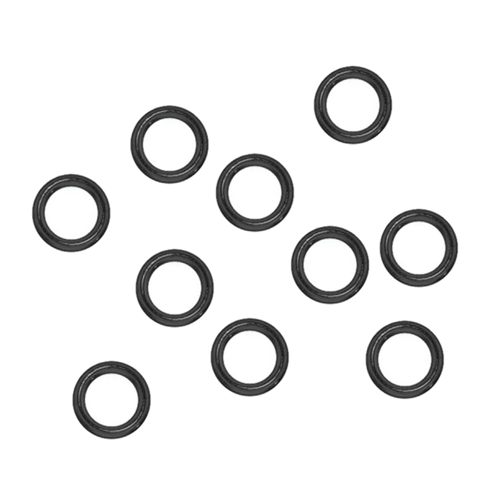 10 Pieces O-Rings Spare Parts Pressure Washer Set Rubber Rings for Karcher Black