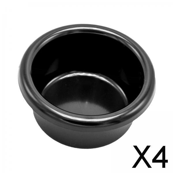 4xCup Holder Insert Washable Stable Recessed Drop in Cup for Car RV Couch Style C