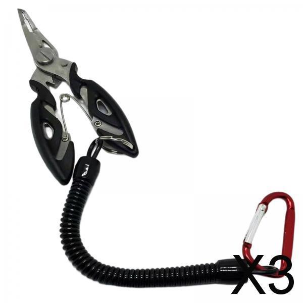 3xLightweight Fishing Pliers Hook Remover Equipment Gadget Gifts for Men