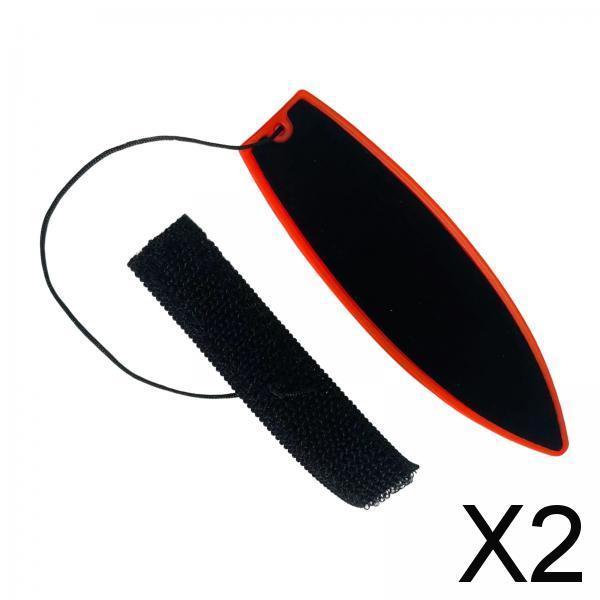 2xMini Skateboard Fingerboards Educational Mini Toys Set Motor Skills for Game Red