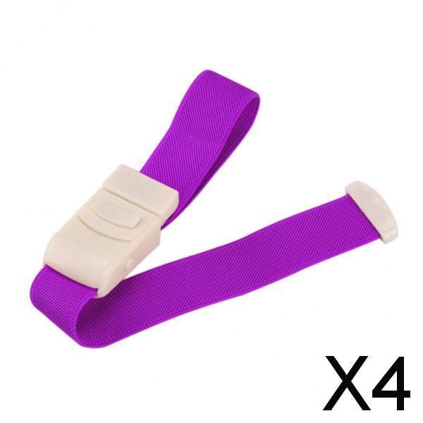 4xTourniquet Slow Release First Aids for Emergency Injury Stop Bleeding Purple