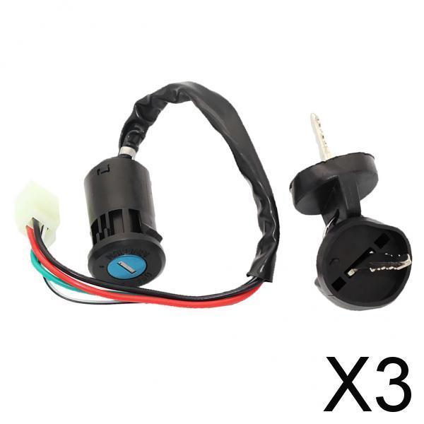 3xKey Ignition Switch for Super Pocket Dirt Bike ATV Scooter
