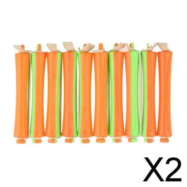2xHair Perm Rods No Heat Hair Curlers Rollers Salon DIY Bangs Curling Tools 4