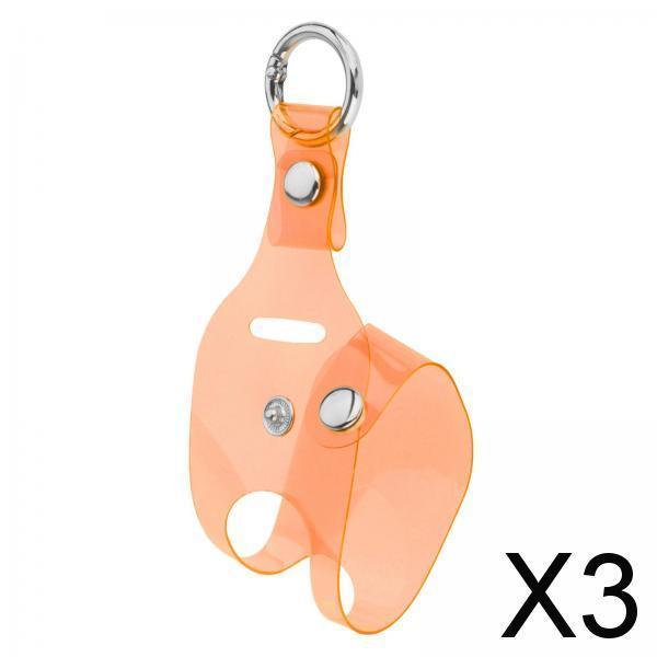 3xGolf Ball Holder Belt Durable Storage Case for Adults Man Sporting Accessory Orange