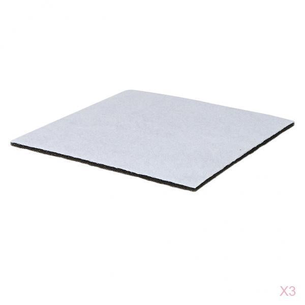 3 PCS Universal Square Vacuum Cleaner Accessories Motor Protection Filter