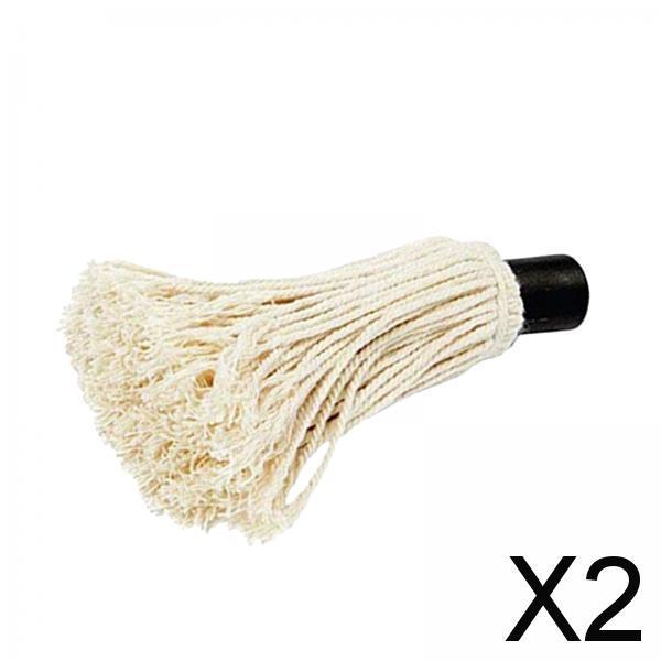 2xBBQ Grill Basting Mop Barbecue for Smoking Steak Pastries Brush