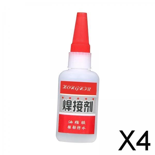 4xMulti Function Welding Flux Glue Sealants Bonding Super for Metal DIY Crafts 20g