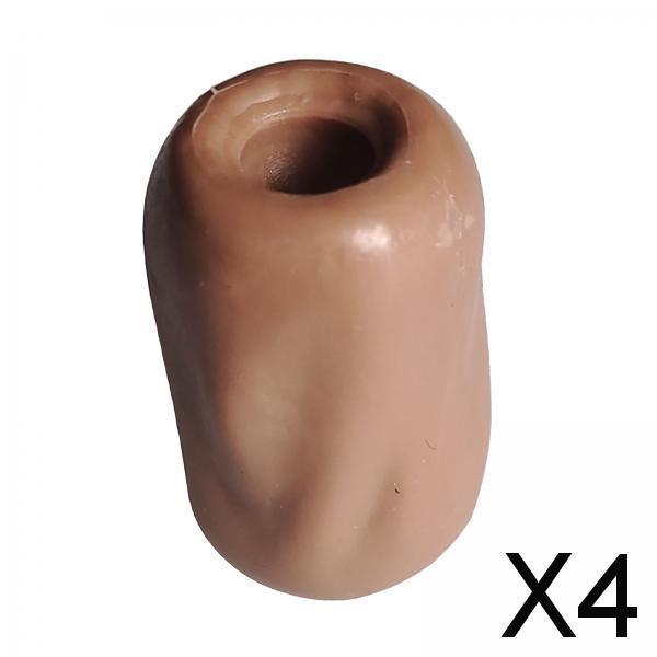 4xNude Male / Female 1/6 Scale Action Figure Pair of Feet Style 11