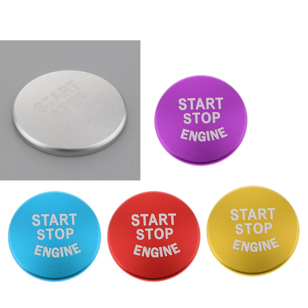 6x Start Stop Engine Button Cover Multicolor For F30 F20 F32 X1 F48 F45