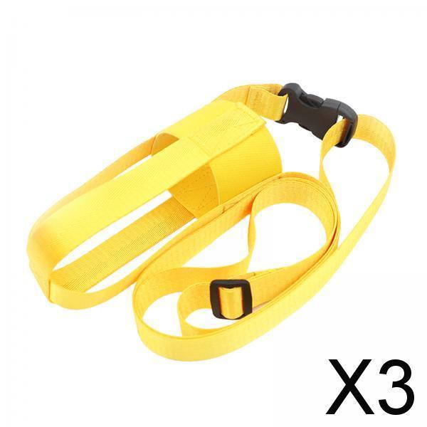 3xWater Bottle Holder Daily Use Hiking Outdoor Picnic Water Bottle Carrier Bag yellow