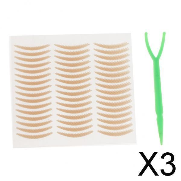 3xBreathable Eye Decoration Invisible Double Eyelid Sticker Tape Makeup Small