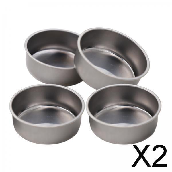 2x4Pcs Buffet Warmer Durable Lightweight Fuel Holder for BBQ Backpacking Party
