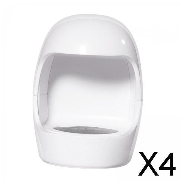 4xMini LED Nail Lamp Pedicure Tools Smart Sensor 60S Portable Manicure Machine