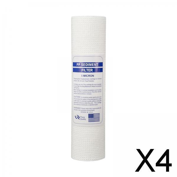 4xReplacement Cartridge 10 Replace Cartridge Filters Whole House Water Filter 5 Micron"