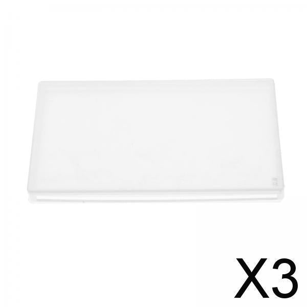 3x4Pcs DIY Acrylic Quicksand Plates Holiday Festive Home DIY Liquid Quicksand 13cmx7.5cm