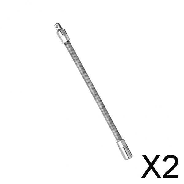 2x1/4'' Drive 2'' Long Ratchet Wrench Socket Extension Bar Spanner Hand Tool A:150mm