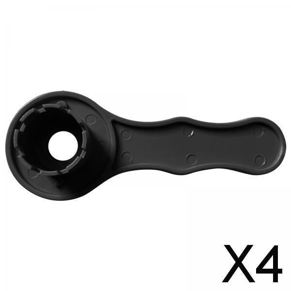 4x8 Section Spiral Air Valve Wrench Inflatable Boat Kayak Paddle Board Tool Black